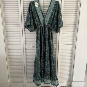 👗 Silk Long Dress